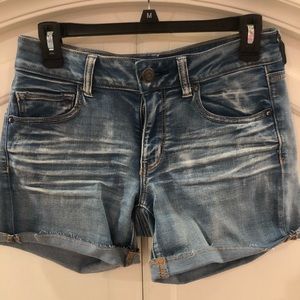 American Eagle super stretch jean shorts
